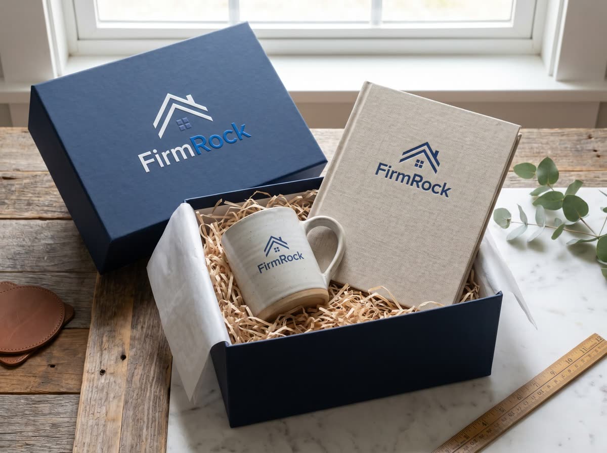Set de regalo de marca para clientes FirmRock